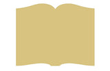 Open Book Cutout Unfinished Wood Kids Nursery Home Decor School Preschool Daycare Door Hanger MDF Shaped Canvas Style 1 Diverse Woodworking