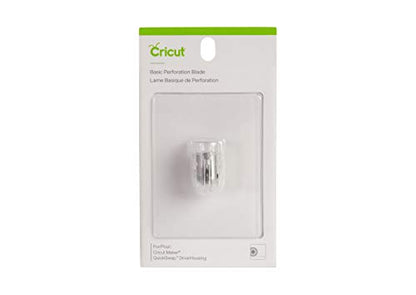 Cricut Basic Perforation Blade, Cutting Blade with 2.5 mm Teeth / 0.5 mm Gaps, Precisely Cuts Paper, Cardstock & More, For Personalized Crafts, Compatible with Cricut Maker Cutting Machine, Silver