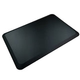 HEALEG 1" Extra Thick Anti Fatigue Floor Mat,Kitchen Mat, Standing Desk Mat – Comfort at Home, Office, Garage - Advanced PU Foam - NOT PVC!!! (Black, HEALEG