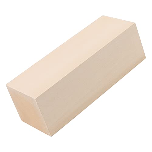 ZOENHOU 10 PCS 6 x 2 x 2 Inches Basswood Carving Blocks, Premium Unfinished Carving Wood Whittling Blocks Kit, Balsa Wood Blocks for Crafting ZOENHOU