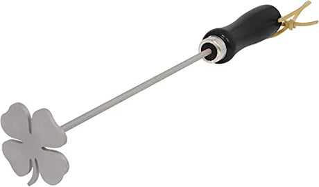 Clover Branding Iron by BBQ Fans for Steaks, Buns, Wood & Leather BBQ Fans