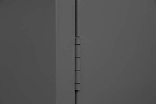 Durham Extra Heavy Duty Welded 12 Gauge Steel Lockable Storage Cabinet, HDC-244878-4S95, 1200 lbs Shelf Capacity, 24" Length x 48" Width x 78" Durham