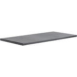 Global Industrial Steel Square Edge Workbench Top, 12 Gauge Steel, 60" W x 30" D x 1-3/4" Thick, Black Global Industrial