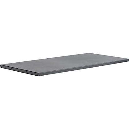 Global Industrial Steel Square Edge Workbench Top, 12 Gauge Steel, 60" W x 30" D x 1-3/4" Thick, Black - WoodArtSupply