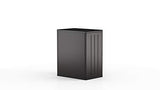 Suncast Commercial 9 Cubic Ft. Heavy-Duty Resin Cabinet with 2 Shelves, Dark Grey Suncast Commercial