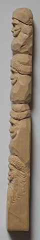 Santas Study Stick Kit (Learn to Carve Faces with Harold Enlow): Learn to Carve Santas Booklet & Santa Study Stick (Fox Chapel Publishing) Design Originals