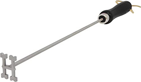 Western H Branding Iron for BBQ - Perfect for Steak, Buns, & More BBQ Fans