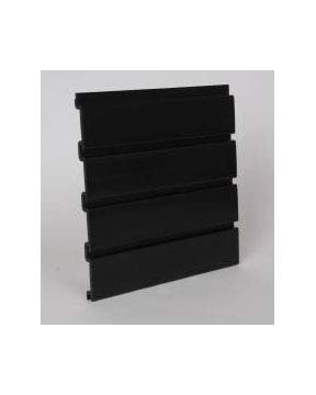 HandiWall Slatwall Panels - 8 Foot (Black) HandiWall
