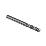 Square End Mill JESTUOUS Carbide 4 Spiral Flute Drill Bits 1/4" Shank Dia.1" Cut Length for Milling Metal,1 Piece JESTUOUS
