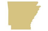 Arkansas Cutout Unfinished Wood Sports Theme Home Decor Everyday Door Hanger MDF Shape Style 1 (12") Diverse Woodworking