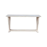 International Concepts LaCasa Console Table, Unfinished International Concepts