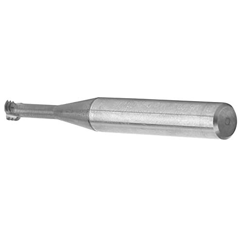 CNC End Mill Set, 3-Flute Metric 60° Tungsten Steel End Mill Engraving Milling Cutter CNC Router Bits Thread Milling Cutter M5x0.8xD6x50,Milling Garosa