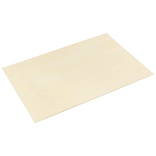 12 Pack Basswood Sheets 1/8 x 11.8 x 11.8 Inch Plywood Board, Thin Natural  Un