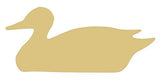 Duck Cutout Unfinished Wood Quack Bill Flying Duckling Goose Gander Animal MDF Shape Canvas Style 3 Diverse Woodworking