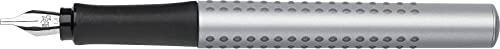 Faber-Castell 201629 Grip 2011 Calligraphy Set, Silver Faber-Castell