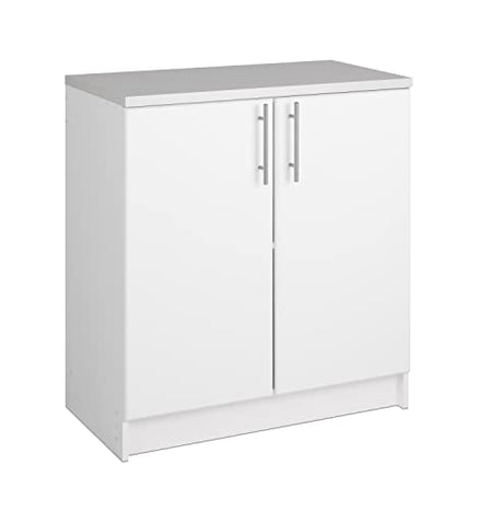 Prepac Elite White 32" Base Storage Cabinet with Adjustable Shelf Prepac