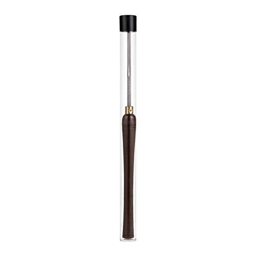 IMOTECHOM 1/4-Inches HSS Bowl Gouge Lathe Chisel Wood Turning Tools with Round Plastic Box and Hanging Bag - WoodArtSupply