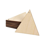 ALL SIZES BULK (12pc to 100pc) Unfinished Wood Laser Cutout Triangle Dangle Earring Jewelry Blanks Shape Crafts Made in Texas Texan Wood Crafts