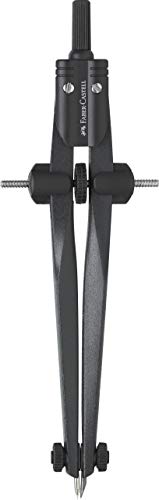 Faber-Castell Stream Quick-set Compass - Black Stone, 174530 Faber-Castell