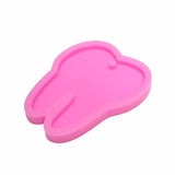 Shiny Glossy Tooth Dentists Shape Silicone Molds for DIY Craft Keychain Polymer Clay Mold Necklace Epoxy Pendant Jewellery Resin Crafting Making Cake Guratapa