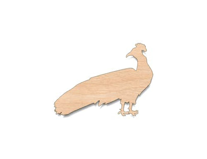 Unfinished Wood for Crafts - Peacock Shape - Jungle Wildlife - Large & Small - Pick Size - Unfinished Cutout Shapes Zoo Jungle Safari Party - Various
