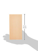 Walnut Hollow Basswood Carving Block Wood, 3.5" x 7", Does not Apply Walnut Hollow