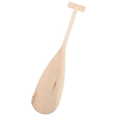 Toddmomy Wooden Boat Paddle Unfinished Boat Paddle Oars DIY Wood Greek Paddle Craft Coastal Wall Decor Door Hanging Ornament Beach Theme Home