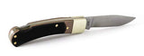 Old Timer 3OT Bearhead Traditional Lockback Pocket Knife with 2.2in High Carbon Stainless Steel Blade, Sawcut Handle, and Convenient Small Size for Schrade
