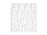 Mod Podge Alphabet, Set of 2 7 1/2" x 12 3/4" Silicone Casting, DIY Arts Epoxy Mold, Clear Resin Craft Supplies and Materials, 25293 Mod Podge