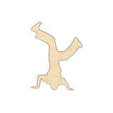 Hip Hop Dancer Wood Craft,Unfinished Wooden Cutout Art,DIY Wood Sign, Inspirational Farmhouse Wall Plaque,Rustic Home Decor for Living Room Bedroom Arupkeer