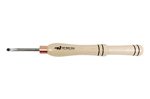 Easy Wood Tools 3 Piece (6504) Mini Hollowers Set for Miniature Hollow Forms #1, 2 and #3 Hollowers Come Equipped with Ci5-NR Patented Negative Rake - WoodArtSupply