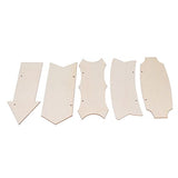 Wood Arrow Hanging Sign, 10 Pcs Blank Wood Plaque with Twines Unfinished Wooden Arrows Wall Decor for DIY Wooden Projects Craft Painting Holiday Ladieshow