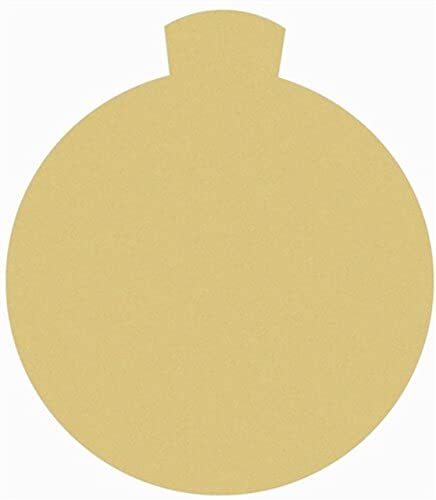 Christmas Ornament Ball, DIY Wooden Craft Shape, Unfinished Cutout, Paintable MDF Cutout Build-A-Cross