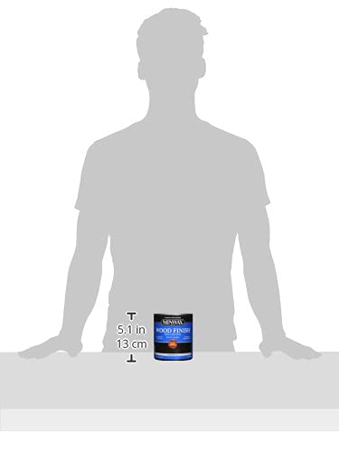 Minwax® Wood Finish® Water-Based Solid Color Stain, True Black, 1 Quart Minwax