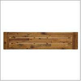 Christopher Knight Home Toby Outdoor Acacia Wood Bench, Sandblast Teak Finish and Black Christopher Knight Home
