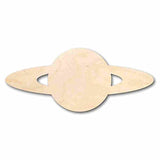 Unfinished Wood Saturn Shape - Solar System - Planet - Space - Craft - up to 24" DIY 7" / 1/4" 24 Hour Crafts