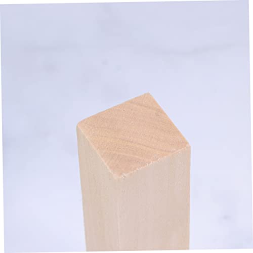 COHEALI 40 Pcs Wood Tools Wooden Plank for Crafts Unfinished Wood Block DIY Wooden Building Blocks Craft Wood Wooden Craft Plank Small Wooden Block COHEALI