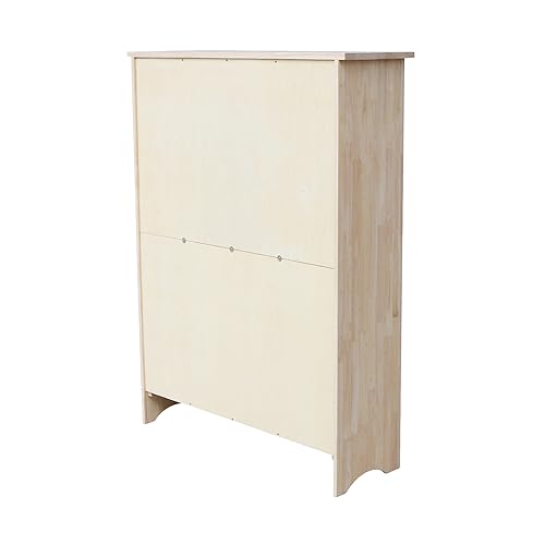 IC International Concepts Double Jelly Cupboard-51 H Cupboard, 51-Inch, Unfinished - WoodArtSupply