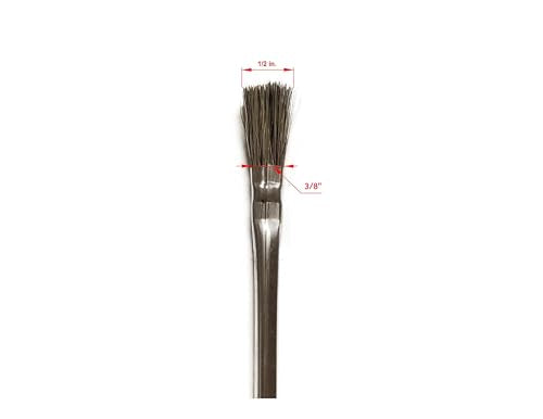 3/8 to 1/2 Inch Horsehair Acid Flux Brushes, Disposable Glue Brushes for Woodworking, Epoxy Brushes for Resin, Great for Crafting, Soldering, in The - WoodArtSupply