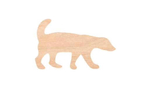 Unfinished Wood for Crafts - Wooden Honey Badger Shape - Animal - Wildlife - Craft - Various Size, 1/4 Inch Thichness,1 Pcs - WoodArtSupply