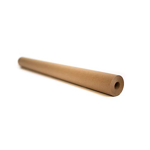 Kraft Brown Wrapping Paper Roll 48" x 1,800" (150 ft) – 100% Recyclable Craft Construction and Packing Paper for Use in Moving, Bulletin Board Papersaurus