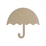 Umbrella, Unfinished Wooden Cutout, Spring Décor, Build-A-Cross Build-A-Cross