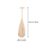 Toddmomy Wooden Boat Paddle Wooden Canoe Paddle Unfinished Solid Pine Paddle for Boat Marine Drift Boat Drawing Art Crafts Toddmomy