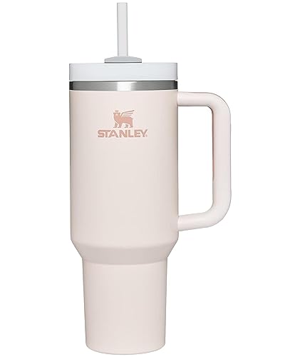 STANLEY Quencher H2.0 FlowState Tumbler 40oz (Rose Quartz) - WoodArtSupply