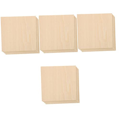 EXCEART 20 Pcs Board Sign Making Kit Accessories for Unfinished Wood Planks DIY Wood Panel Decor Unfinished DIY Wood Planks Hardwood Cut to Size