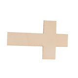 SEWACC 36Pcs Wooden Crosses for Crafts Wooden Cross Charm Small Wooden Crosses Unfinished Wood Cross Rustic Wooden Cross Jesus Wooden Cross Mini SEWACC