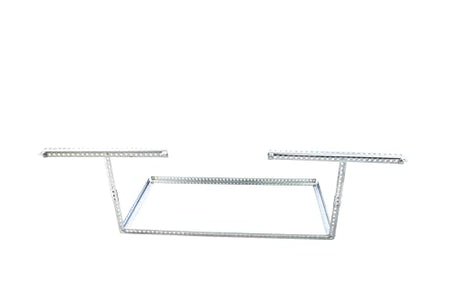 USA Overhead Racks 2ft x 4ft heavy duty overhead garage ceiling storage rack with powdercoated steel decking. wall and ceiling mounted (27"-38" USA Overhead Racks