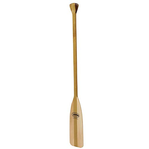 Attwood 11761-1 Canoe Paddle, Wooden, 4-Feet Long, Ergonomic Grip, Premium Wood Construction, Protective Finish Attwood