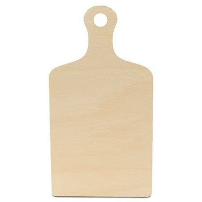 Wooden Cutting Board Shapes, 12" with Handle, Pack of 3 Wooden Cutting Boards by Woodpeckers, for Kitchen, Decor, and Charcuterie Boards - WoodArtSupply