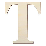 12 inch Large Blank Wooden Letters Unfinished Wooden Letters Wooden Board Sign for DIY Craft Projects for Walls Decor, Party, Birthday,Wedding Lnhiya